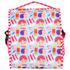 Candy Cane Insulated Lunch Bag - Back View