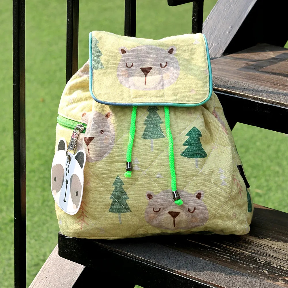 Canvas Forest Snooze Rucksack Bag