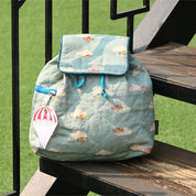 Canvas Small Planes Rucksack Bag