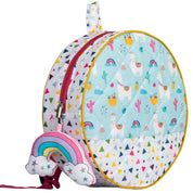 Blue Llama Toddler Bag - Site View 2