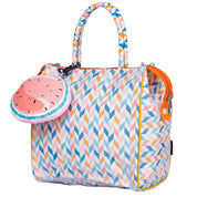 English Zigzag Tote Bag - Site View 3