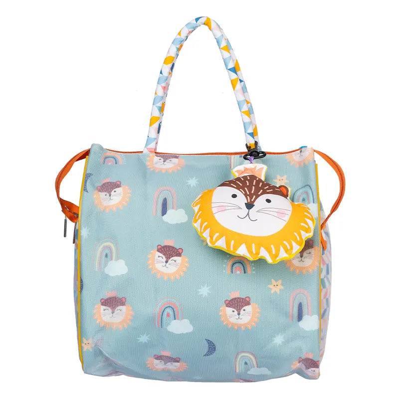 Fancy Lion Tote Bag - Front View