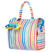 Stripes Cars Tote Bag