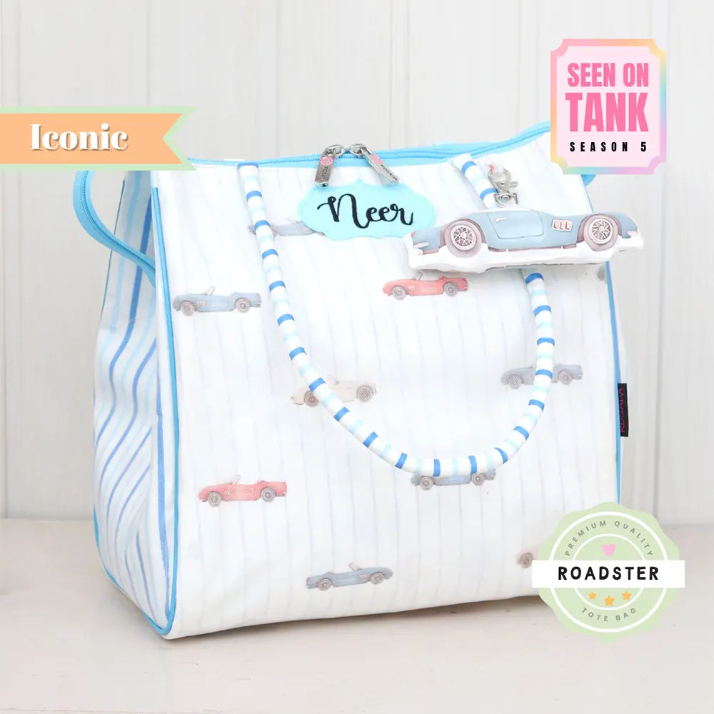 Roadster Print Tote Bag