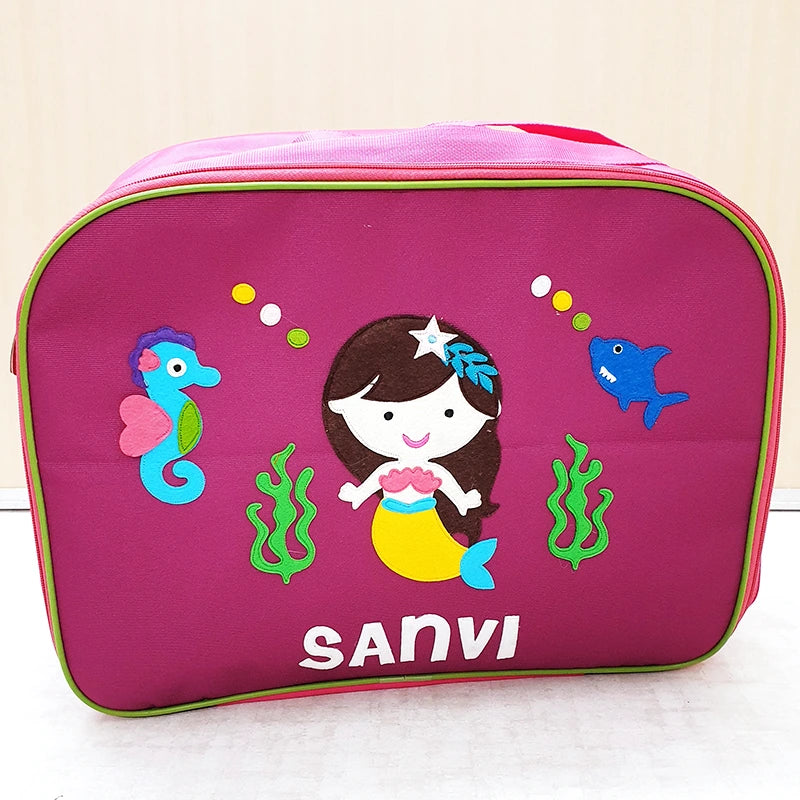 Mermaid Sea Matty Travel Case - Front View