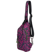 Pink Camo Cross-Body Bag - Site View 2