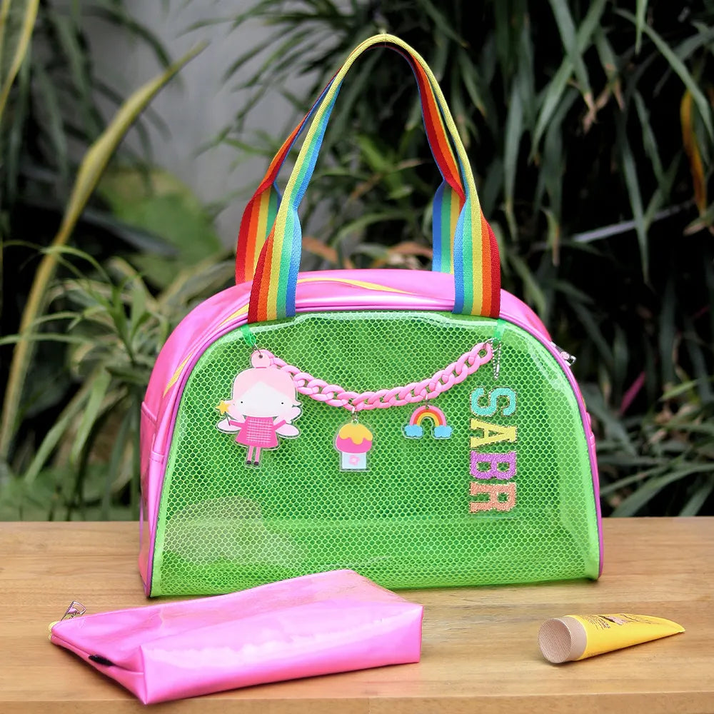 Jelly Rainbow Dome Bag & Wet Pouch