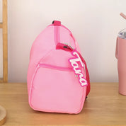 Light Pink Sports Duffle Bag