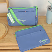 Blue Green Sports Duffle Bag