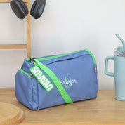 Blue Green Sports Duffle Bag