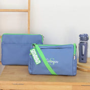 Blue Green Sports Duffle Bag