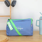 Blue Green Sports Duffle Bag