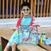 Retro Racer Long Swimming Bag