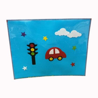 Car Blue Table Mat