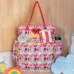 Candy Cane Diaper Backpack