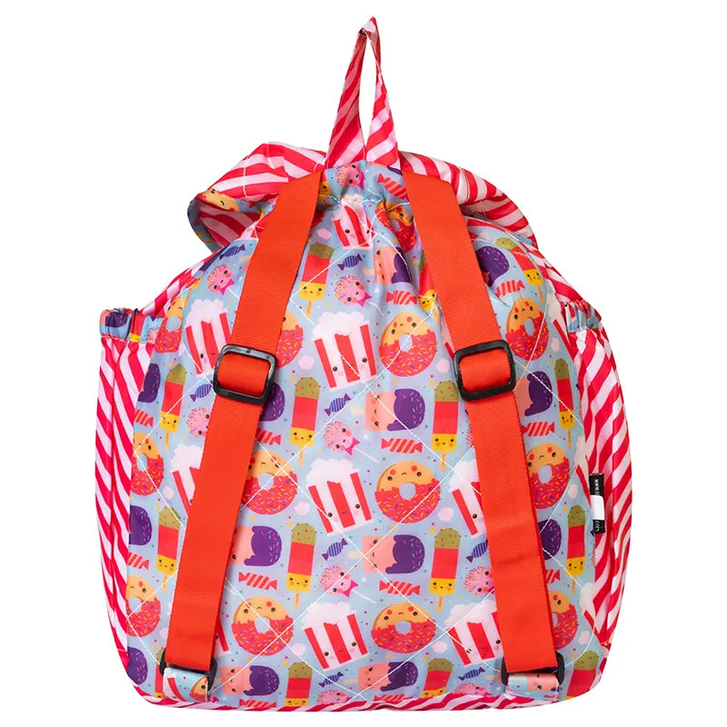 Candy Cane Rucksack Bag