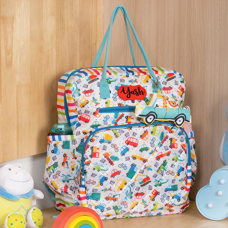 Car Diaper Backpack – Rosada Baby - Main Image