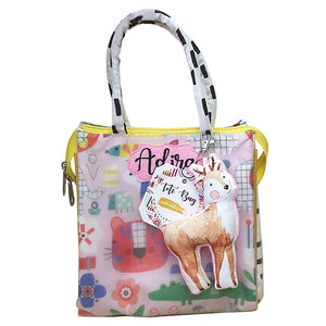 Checks Animals Tote Bag