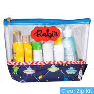 Clear Zip Kit - Space