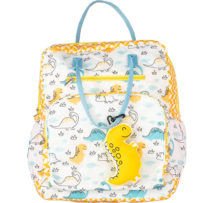 Dinosaur Diaper Backpack Rosada Baby
