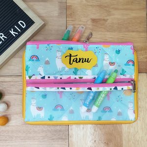 Double Zip Pencil Pouch