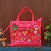 Sports Double Pocket Jelly Tote Bag & Wet Pouch