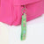 Toucan Green Ribbon Keychain