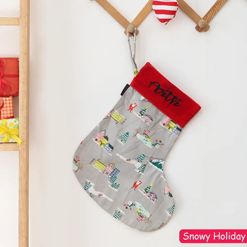 Printed Christmas Stocking