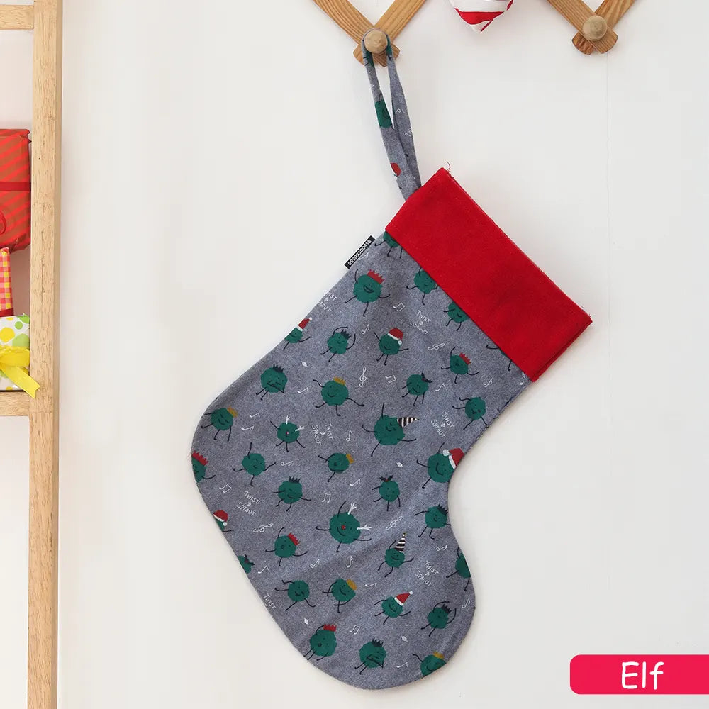 Printed Christmas Stocking