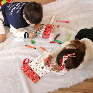 D.I.Y Coloring Christmas Stocking