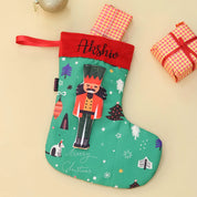 Nutcracker Soldier Stocking