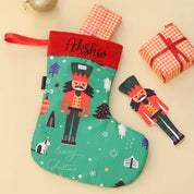 Nutcracker Soldier Stocking