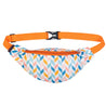 English Zigzag Fanny Pack - Close-up of English Zigzag Fanny Pack