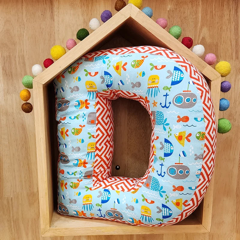 Underwater Alphabet Cushion