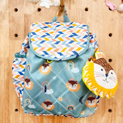 Fancy Lion Rucksack Bag - Front View