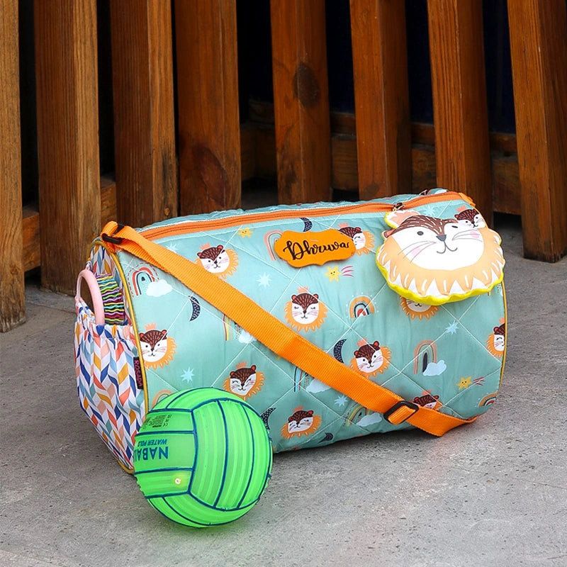 Fancy Lion Duffle Bag