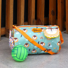 Fancy Lion Duffle Bag