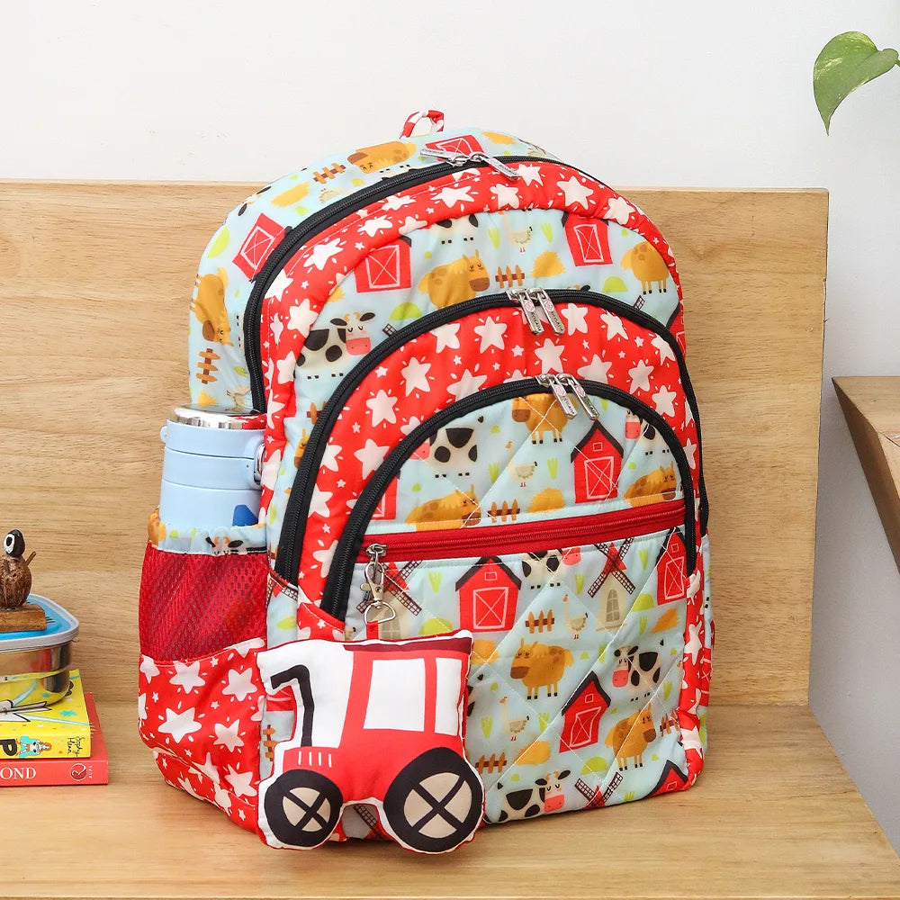 Farm Animal School Bag - Main Image