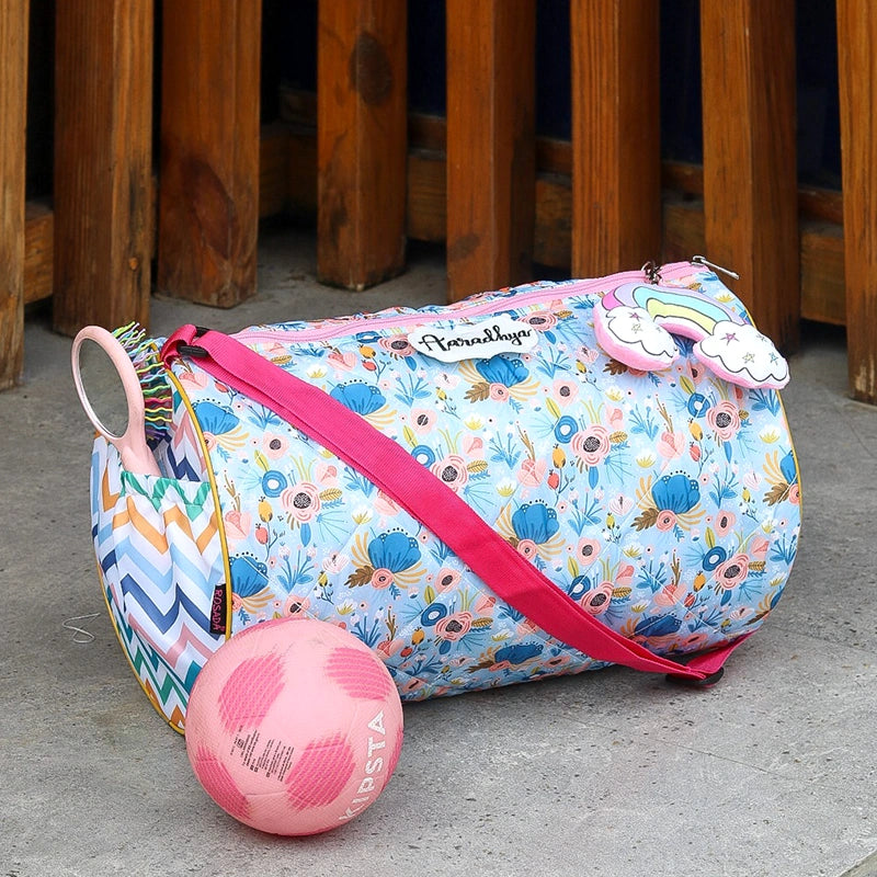 Floral Duffle Bag Rosada Baby