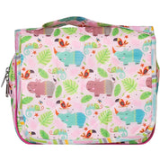 Foldable Travel Kit - Pink Hippo