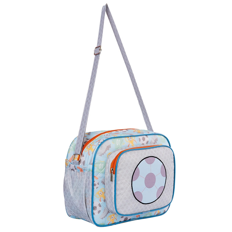 Football Champ Baby Diaper Bag - Site View 2