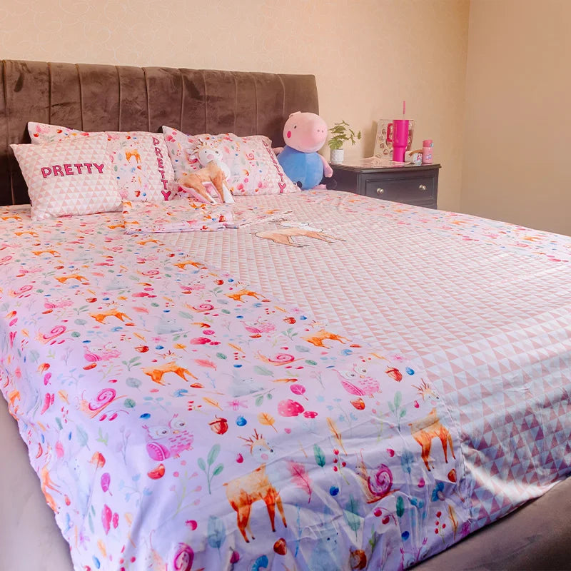 Forest Deer Kids Bedding Items