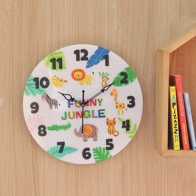 Funny Jungle Clock