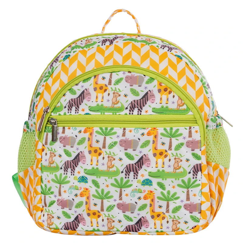 Giraffe School Bag - Front View 