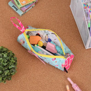 Round Pencil Pouch - Mermaid