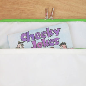 White Green Laptop Sleeve