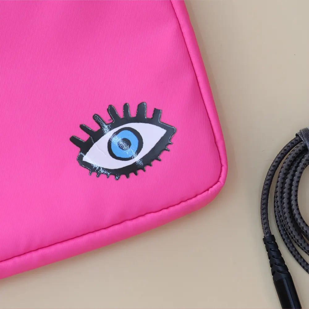 Pink Evil Eye Laptop Sleeve