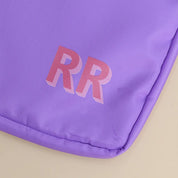 Purple Initials Laptop Sleeve