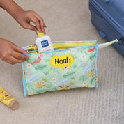 3-Zip Toiletries Kit - Lazy Zoo