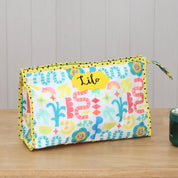 3-Zip Toiletries Kit - Silly Shapes